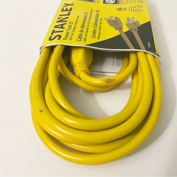 Stanley Power Cord 25 Foot Extension Cord - Picture 7 of 14